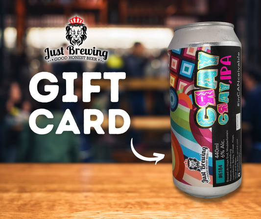 Just Brewing Gift Crad